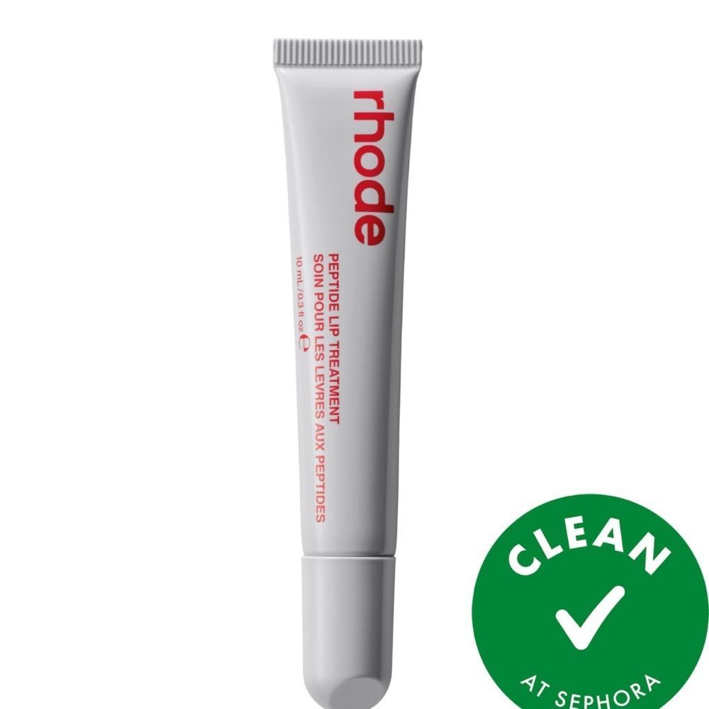 Rhode NEW Peptide Lip Treatment Nourishing Glaze in Strawberry Glaze